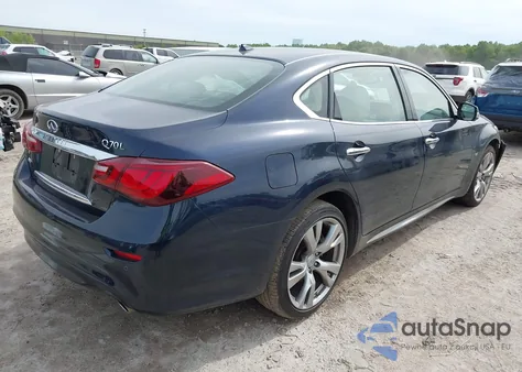 2018 Infiniti Q70L 3.7X Luxe из США, поврежденный, VIN JN1BY1PR2JM370522